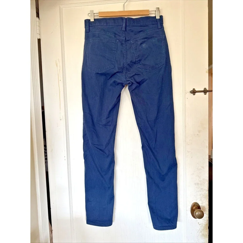 Uniqlo Men’s Ultra Stretch Color Jeans Skinny Tapered Mid-Rise Blue Small- 27-30